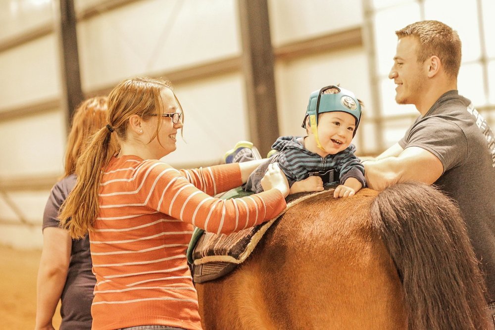 Equi-Librium Therapy Center provides equine-assisted learning and other services.